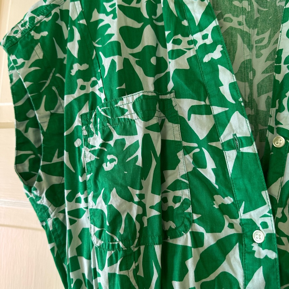 Floral Cotton ShirtDress - Picture 3 of 8